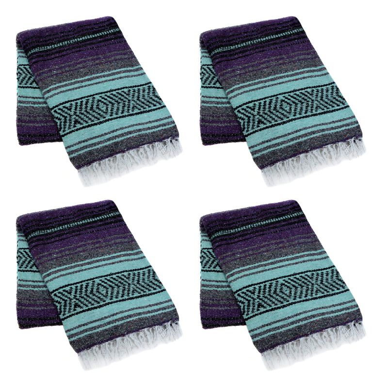 Manta La Montana 188x127 cm Pack De 4 (morado/m... image number null