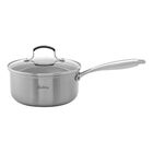 Olla 20cm acero inoxidable HUDSON mango y tapa antihaderente