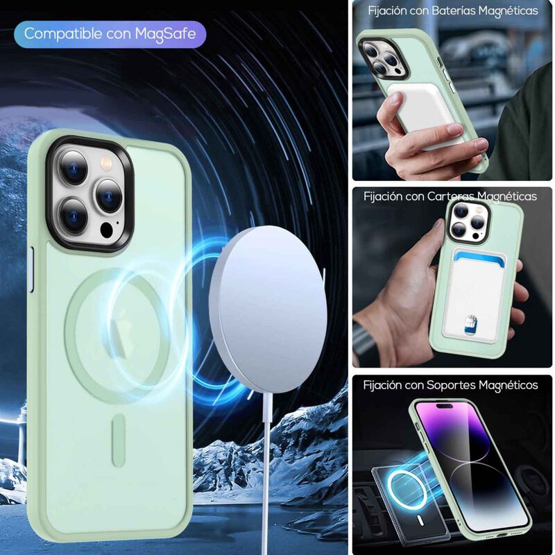 Funda Tekku Matte Style Mag Para Iphone 15 Pro ... image number null