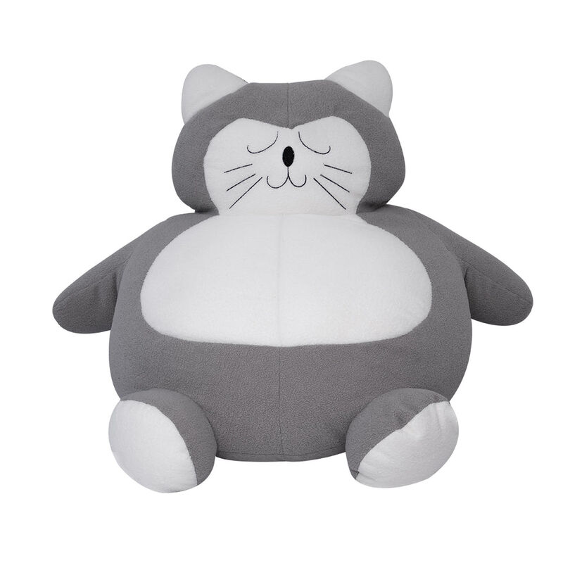 Sof&aacute; Tipo Puff - Gato Gris image number null