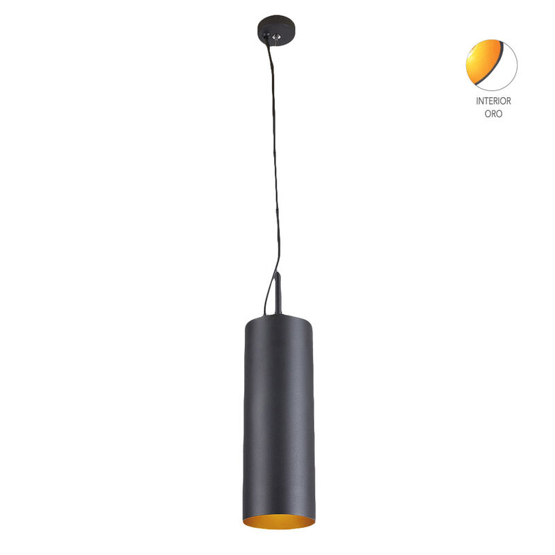 L&aacute;mpara Colgante Aluminio Negro 8.5w 100-240 V image number null