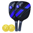 Juego Pickleball 2 Raquetas 2 Pelotas Madera Recreativo Gim