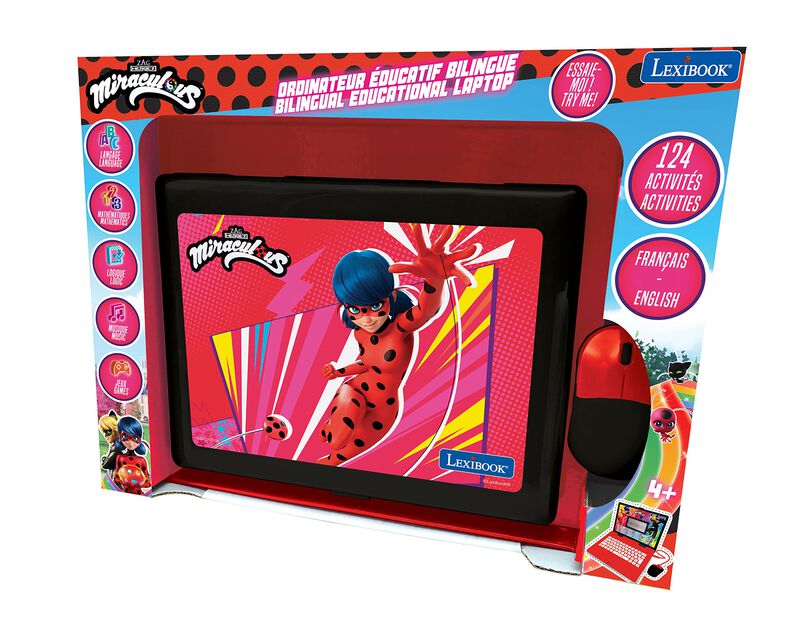 Lexibook Miraculous Para Port&aacute;til Educativo Bil... image number null
