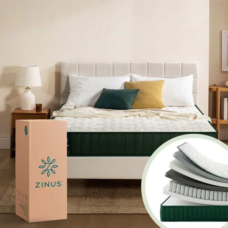 Zinus Essentials | Colch&oacute;n De Memory Foam Tradi... image number null