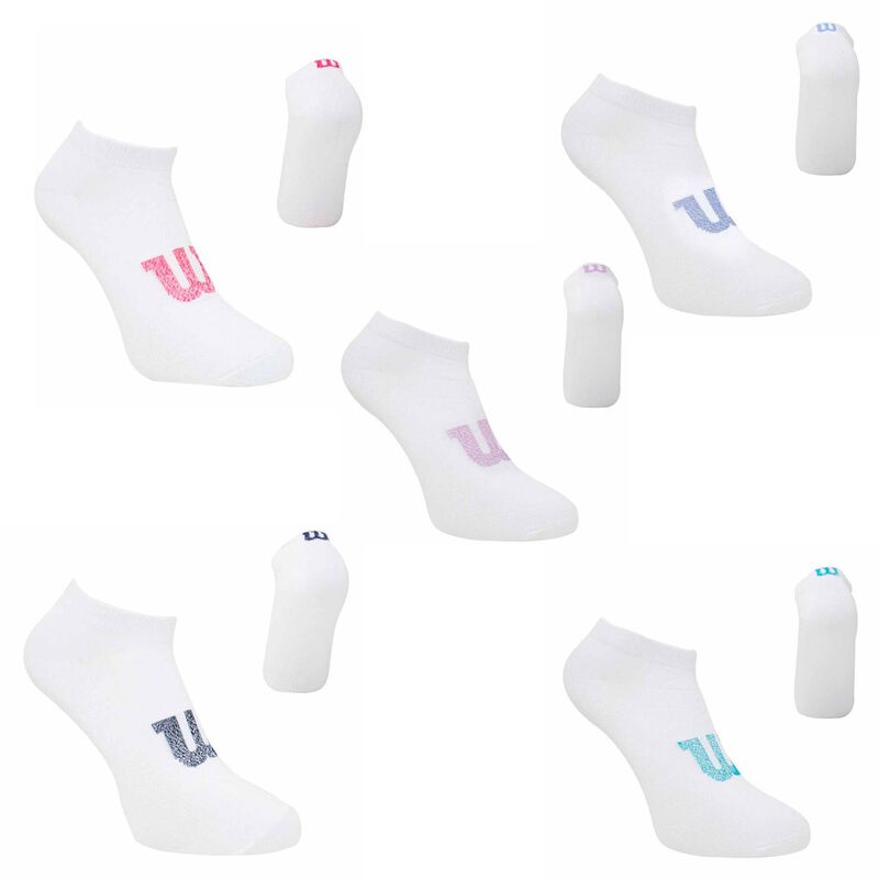 Wilson 5 Pares de Tines cortos para Ni&ntilde;a, Color... image number null
