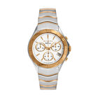 Reloj Nivada Millionaire Dama Bicolor Plata Romano