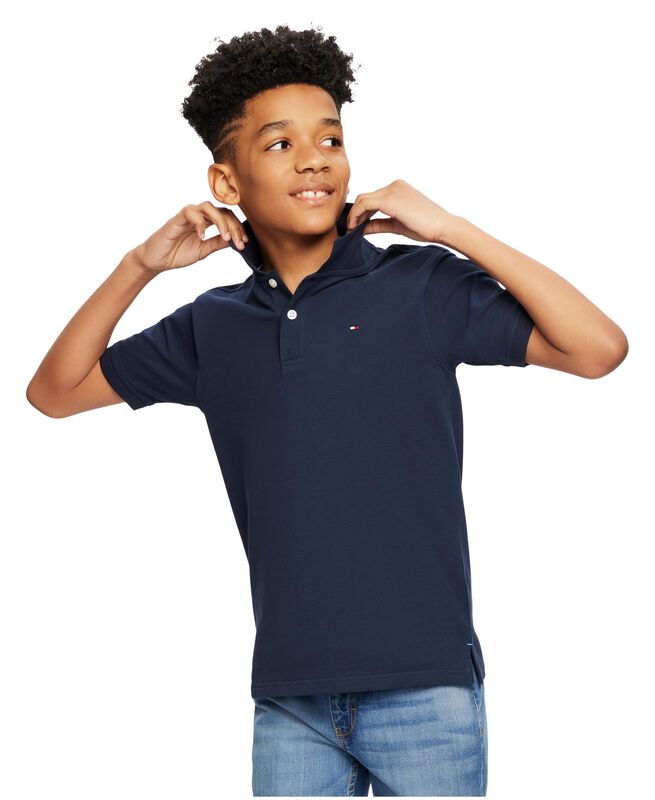 Polo Tommy Hilfiger Para Ni&ntilde;os De Manga Corta I... image number null