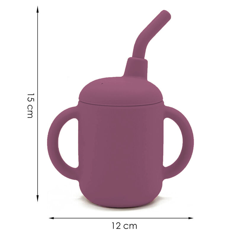 Juego de babero y accesorios de silicón Aquila ... image number null