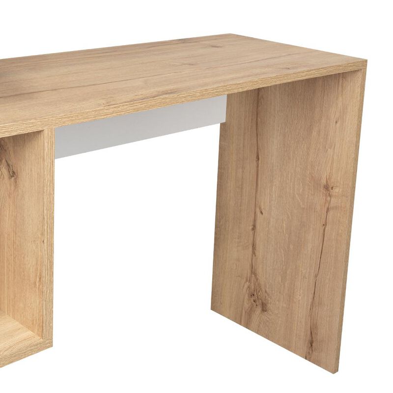 Escritorio Mexico Caf&eacute; Claro Y Blanco Virtual M... image number null