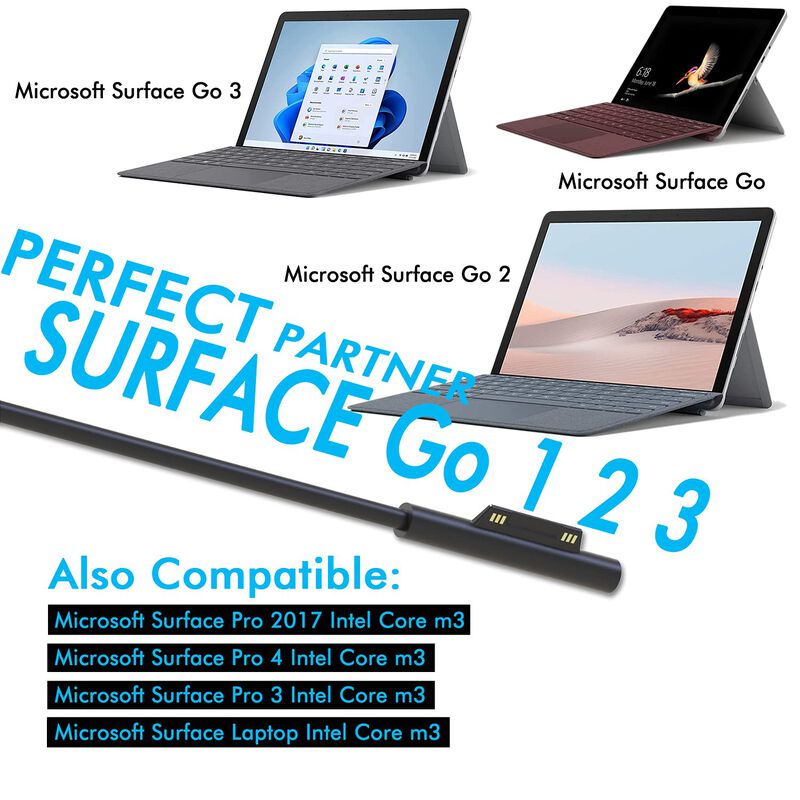 Cargador Kabcon 24 W 15 V 1,6 A Para Surface Go... image number null
