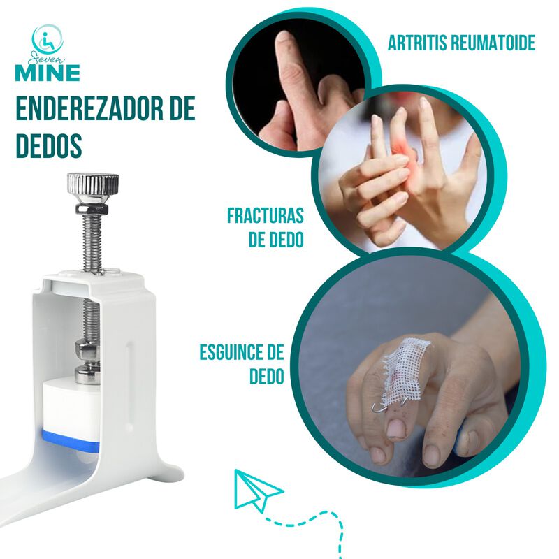 Ortesis Ajustable para Dedo con Tornillo y Reso... image number null