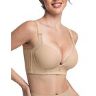 Sujetador Push-up Fallsweet 2 Tallas Con Relleno y Escote Profundo