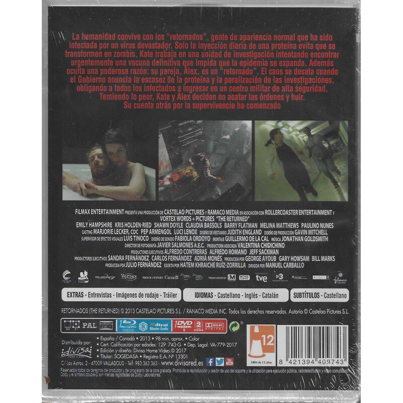 Retornados [combo Dvd + Blu-ray] 2013 Los Retor... image number null
