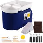 Llanta De Cer&aacute;mica Vevor El&eacute;ctrica De 28 Cm Y 350 W Con Pedal Y Lavabo