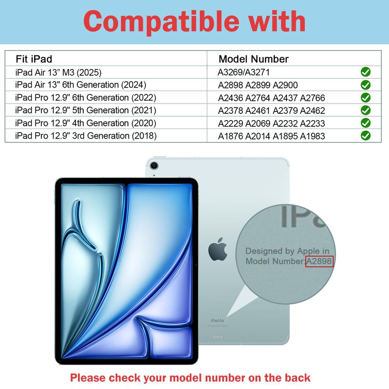 Funda Procase Para Ipad Air De 13 Pulgadas (202... image number null
