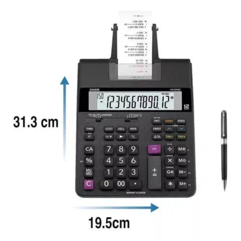 Calculadora Sumadora CASIO  HR200RC image number null
