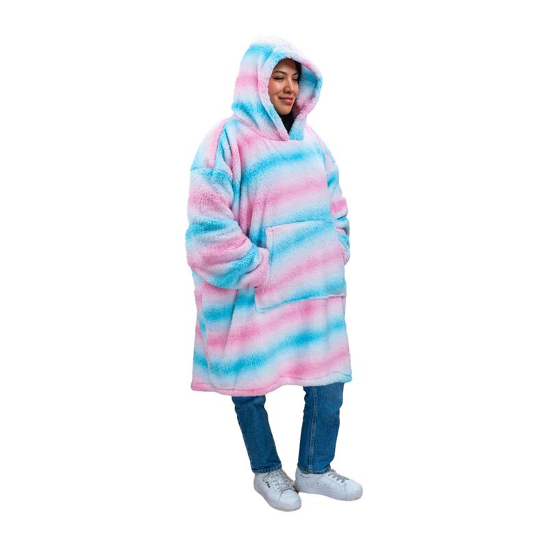 Pijama Adulto Unitalla Sudadera Cobija Arcoiris image number null