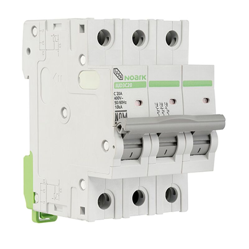 Interruptor Termomagn&eacute;tico Din 3 Polos, 20 A image number null