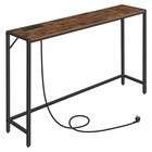 Mesa De Consola Mahancris Cthr112e01 Con Central El&eacute;ctrica De 110 Cm