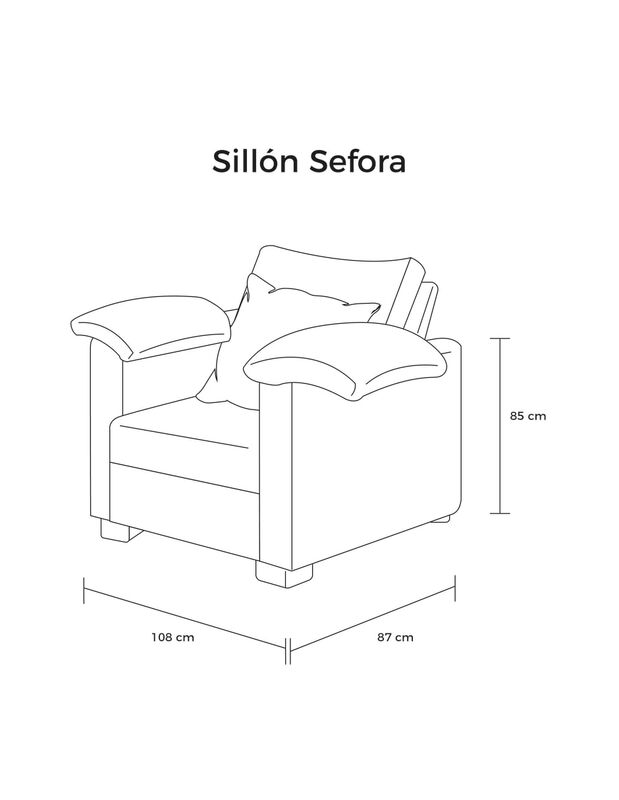 Sofá 3 Plazas + Love Seat + Sillón Individual S... image number null