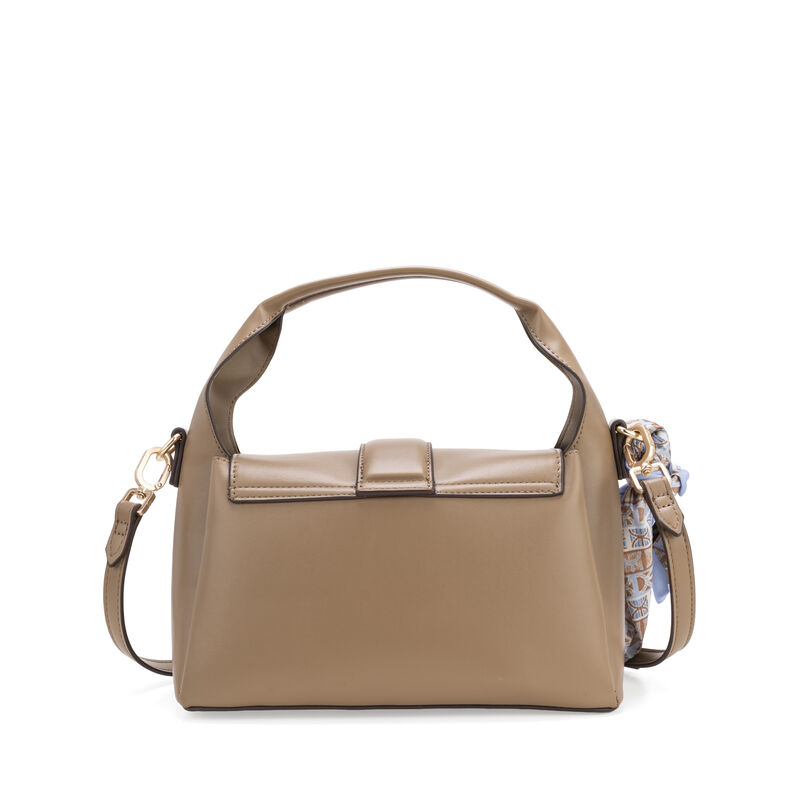 Bolsa Briefcase Chica Con Mascada Color Camel image number null