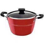Olla Alta Tramontina 27803817 Sic&iacute;lia 26CM 7,6 L Roja END2