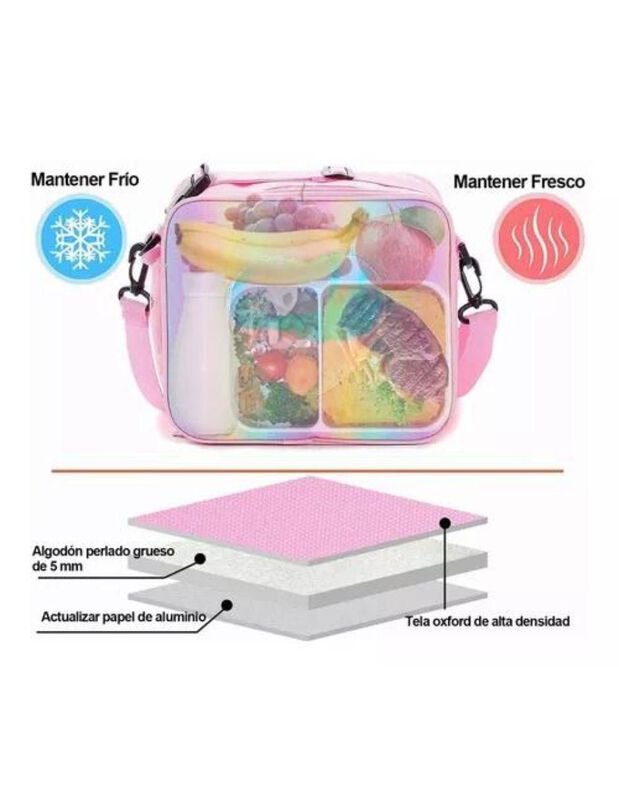 Lonchera Térmica Pink Brule Lovely Treats image number null