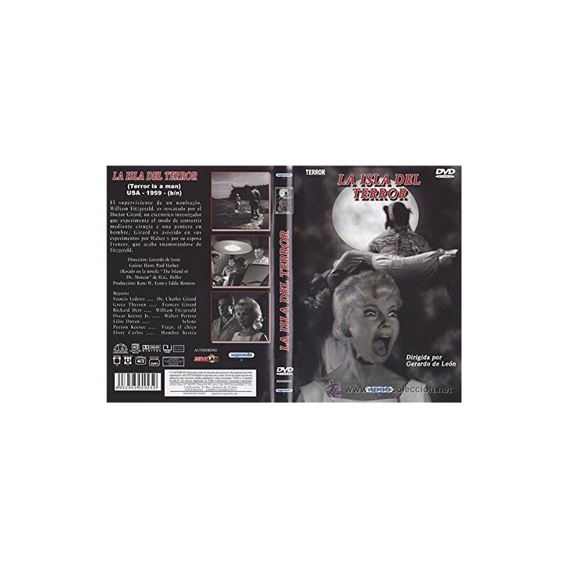 La Isla Del Terror Dvd 1959 Terror Is A Man image number null