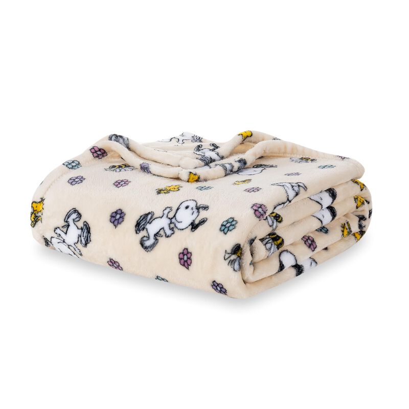 Manta De Felpa Berkshire Blanket Peanuts&reg; Velve... image number null