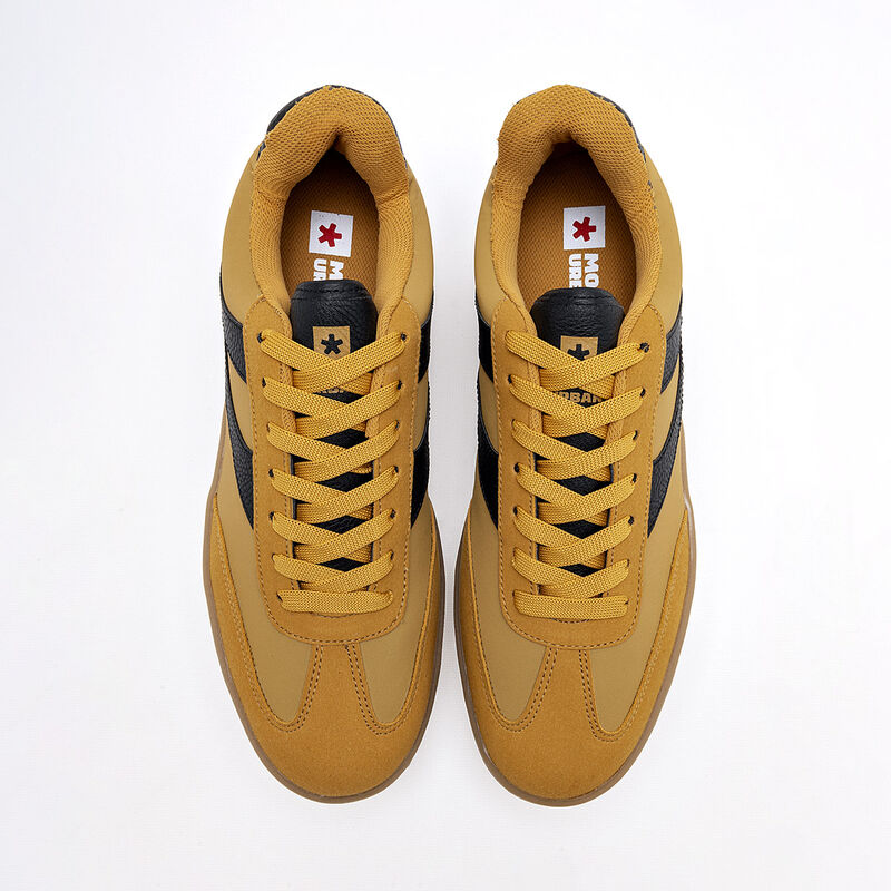 Mora Urban Tenis urbano para hombre camel negro image number null