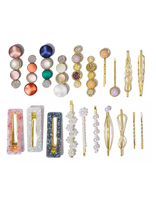 Broches Para Cabello Pink Brule image number null