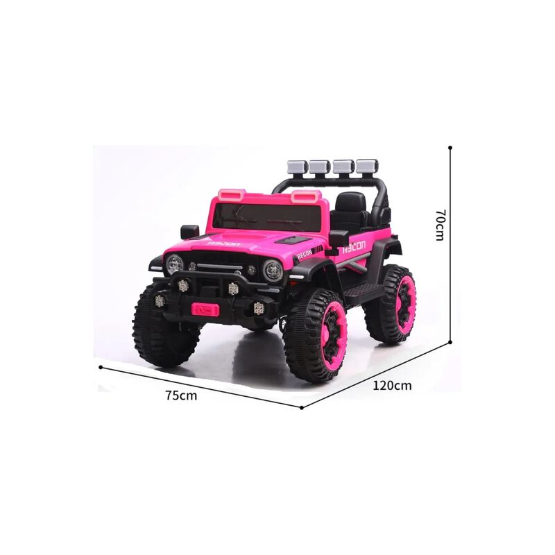 Carro El&eacute;ctrico Montable 12v Doble Motor 4x4 Ka... image number null
