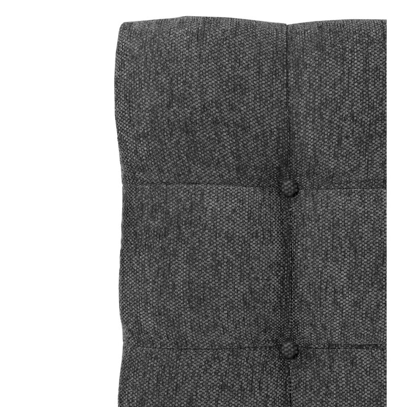 Cabecera Matrimonial Trinity Slip Gris Carbon image number null