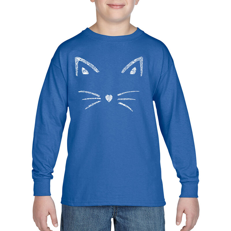 Camiseta De Manga Larga Word Art Para Ni&ntilde;o - Bi... image number null