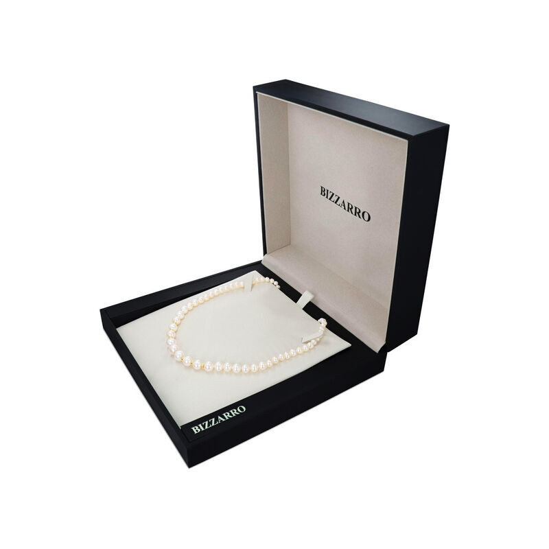 Collar Oro Amarillo 14k Con Perlas Blancas &middot; 47... image number null