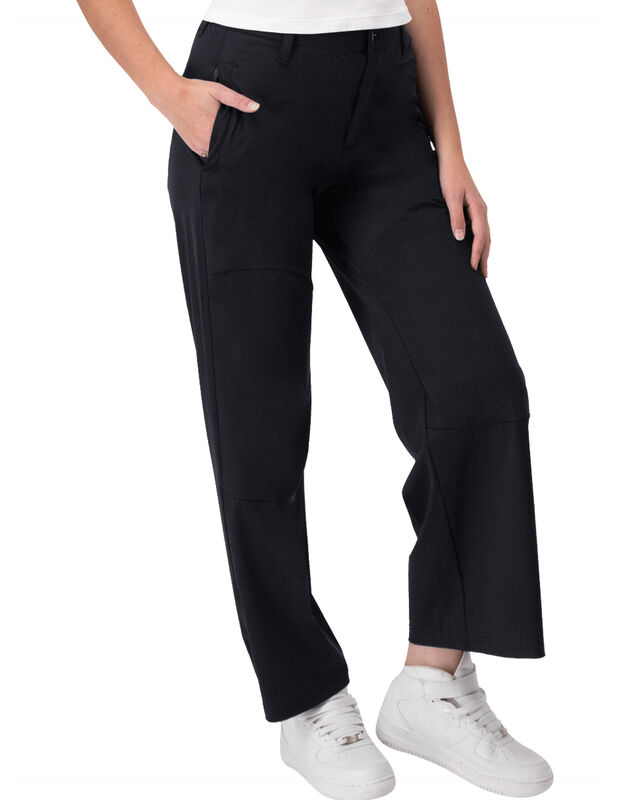 Pantal&oacute;n Mujer Premium Cintura Alta Negro Roose... image number null