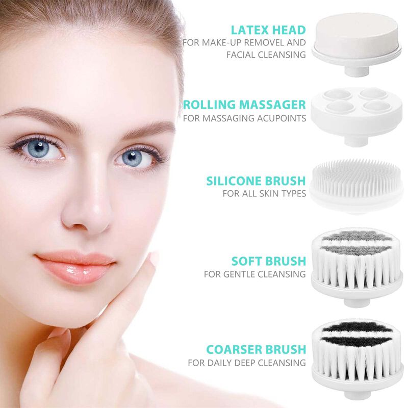 Cepillo Facial Impermeable Clsevxy Con 5 Cabeza... image number null