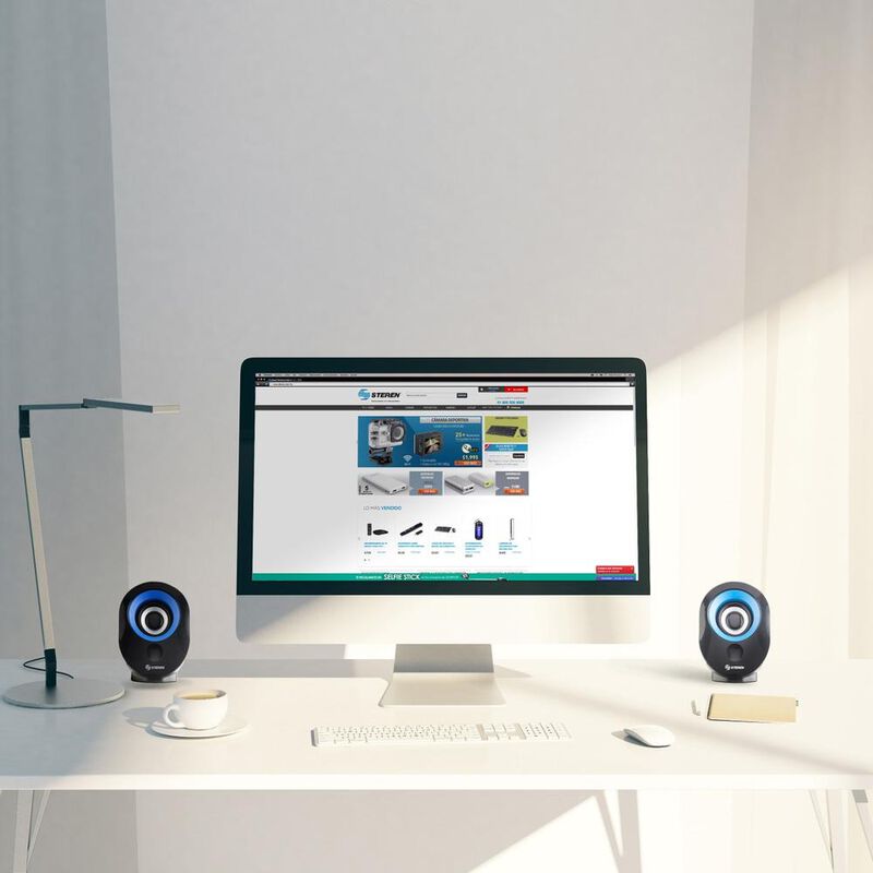 Bocinas Para Pc/laptop Con Control De Volumen |... image number null