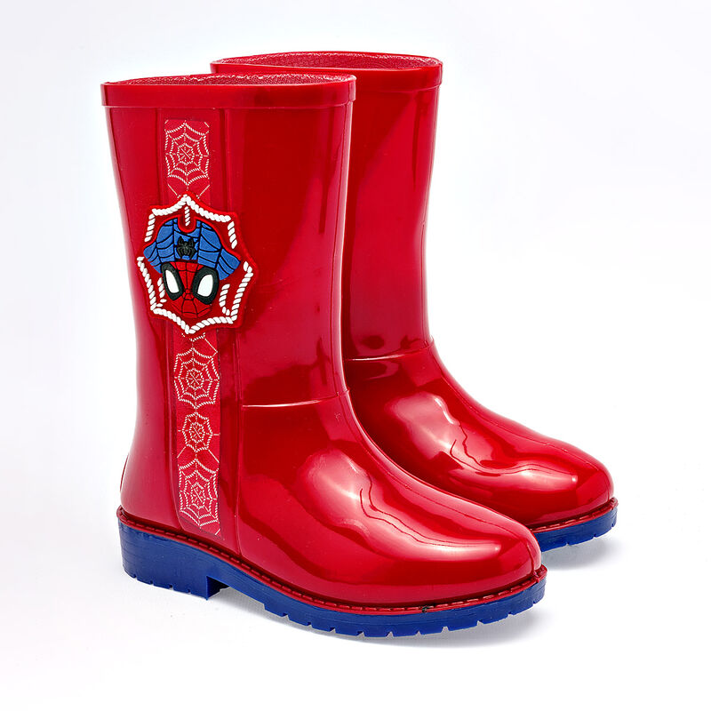 Licencias top moda bota para ni&ntilde;o  rojo cod 141... image number null