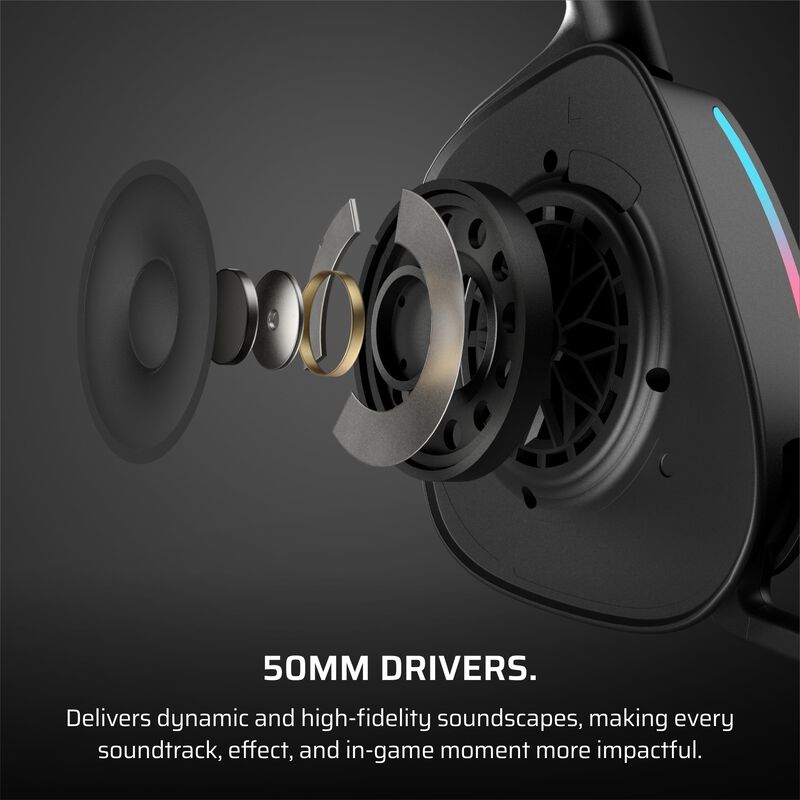 Auriculares Inal&aacute;mbricos Para Juegos Corsair Vo... image number null