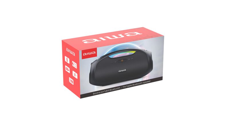 Bocina Aiwa Boombox AWS244BT AWS244BT port&aacute;til ... image number null