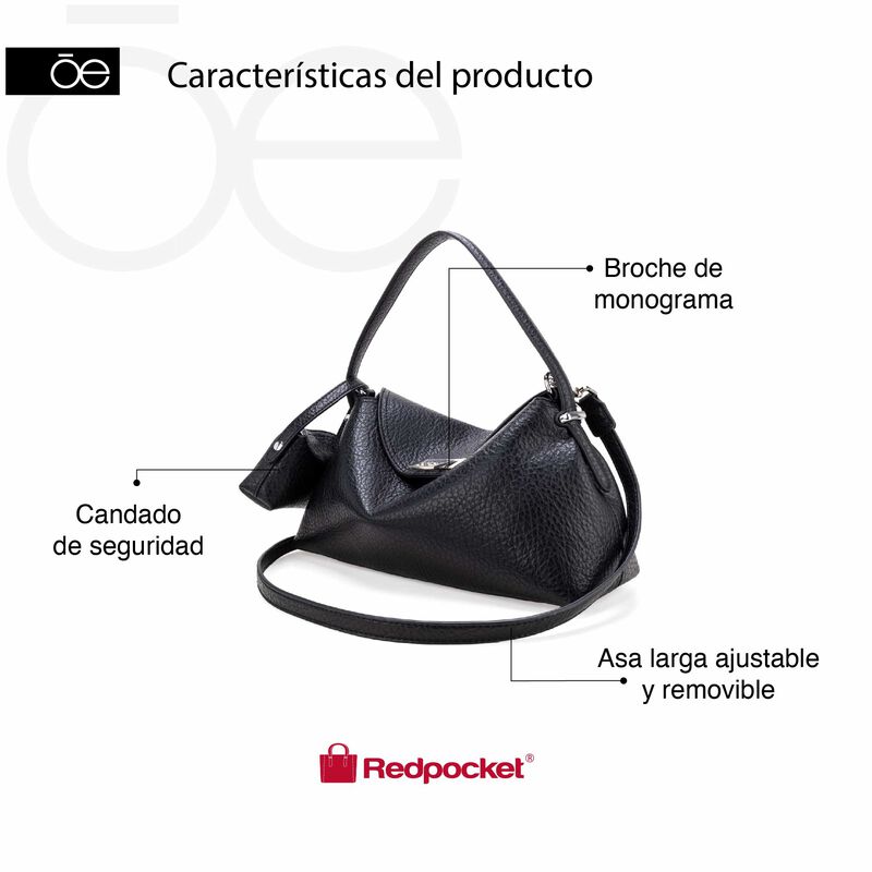 Bolsa Briefcase Chica Con Mini Bolsa Color Verd... image number null