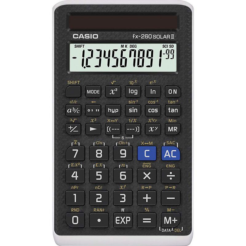 Calculadora Cient&iacute;fica Casio Fx-260solarii De 1... image number null
