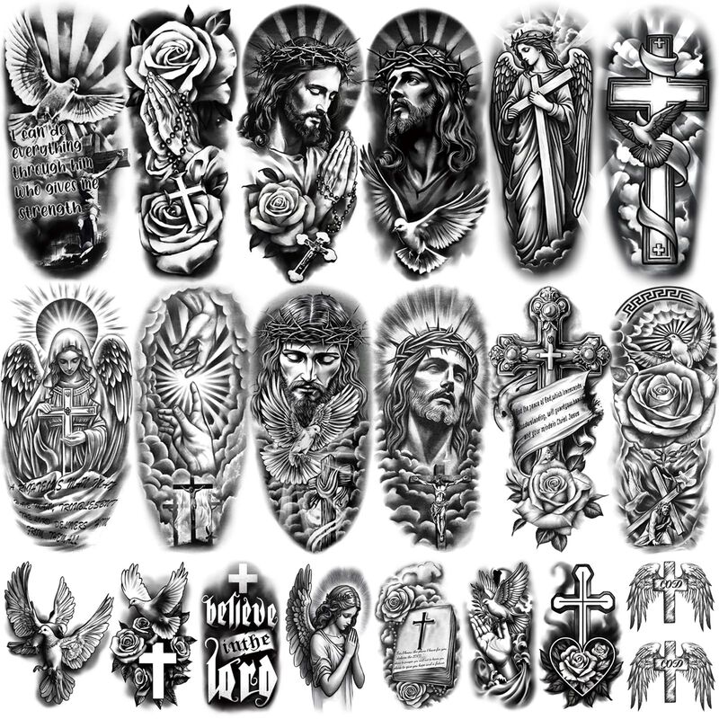 Tatuaje Temporal Yazhiji 77 Hojas Para Adultos ... image number null
