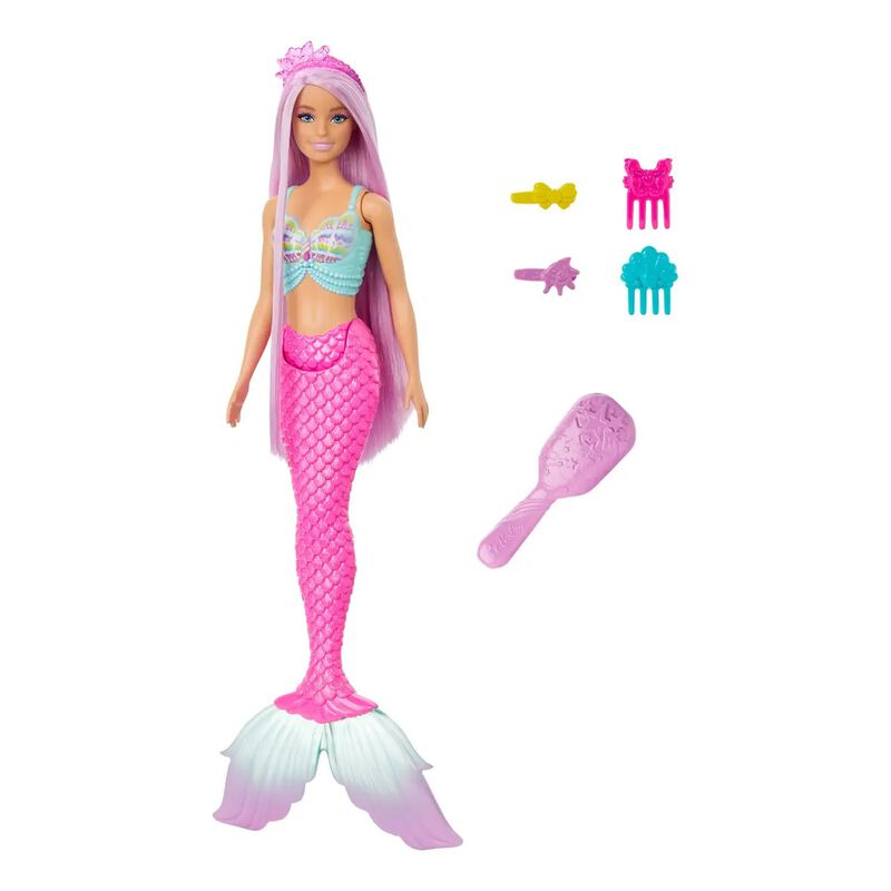 Mu&ntilde;eca Mattel Barbie Fantas&iacute;a Mu&ntilde;eca Cabello La... image number null