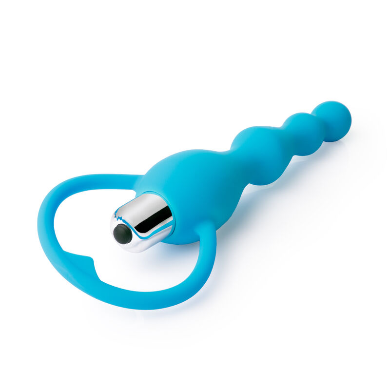VIBRADOR ANAL BUTT PLUS  AZUL TUTI image number null
