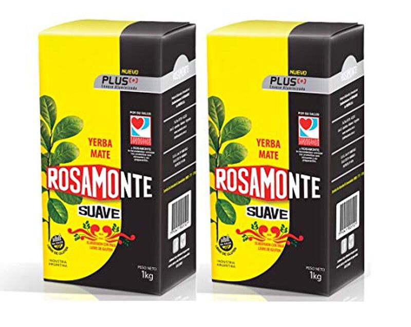 Yerba Mate Rosamonte Plus Suave Pack De 2 - 1 k... image number null