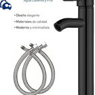 Grifo Monomando para Lavabo de Baño Negro