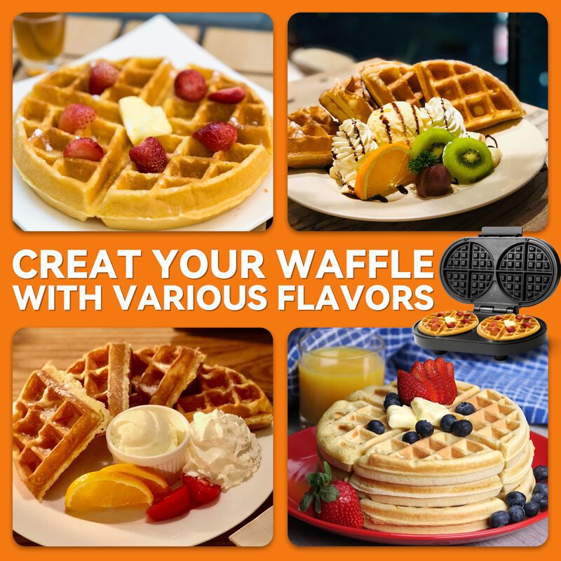 M&aacute;quina Para Waffles Baker's Friend Doble De 15... image number null