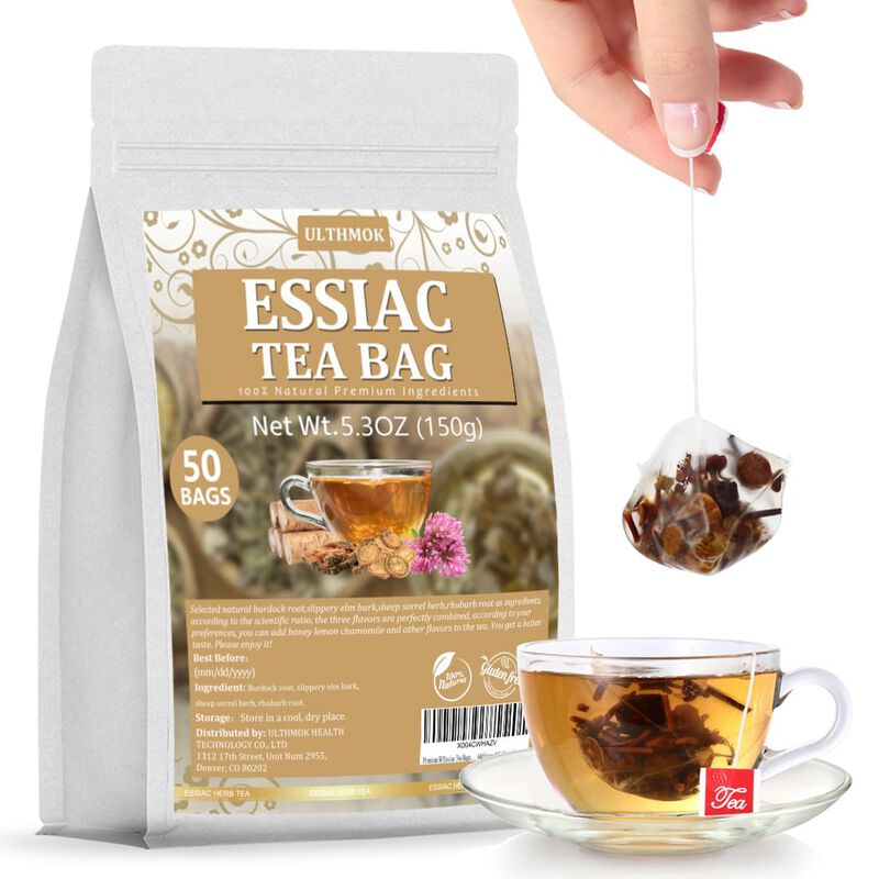 T&eacute; Essiac En Bolsitas Ulthmok, 50 Unidades, Ing... image number null